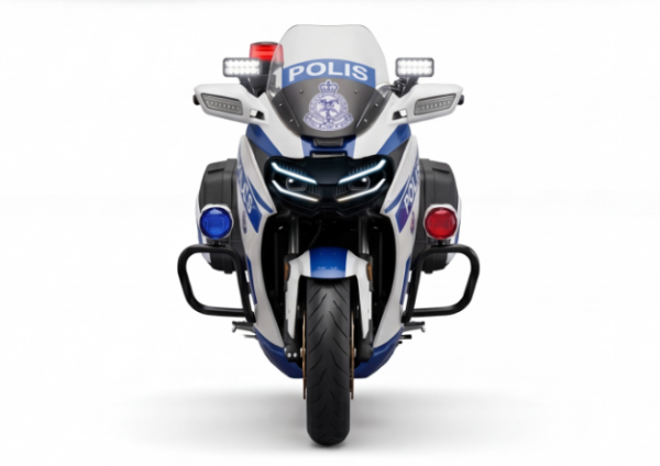 2 Police Cruiser EV – 20KW 160Km/h 220Km Range Electric Patrol Motorcycle