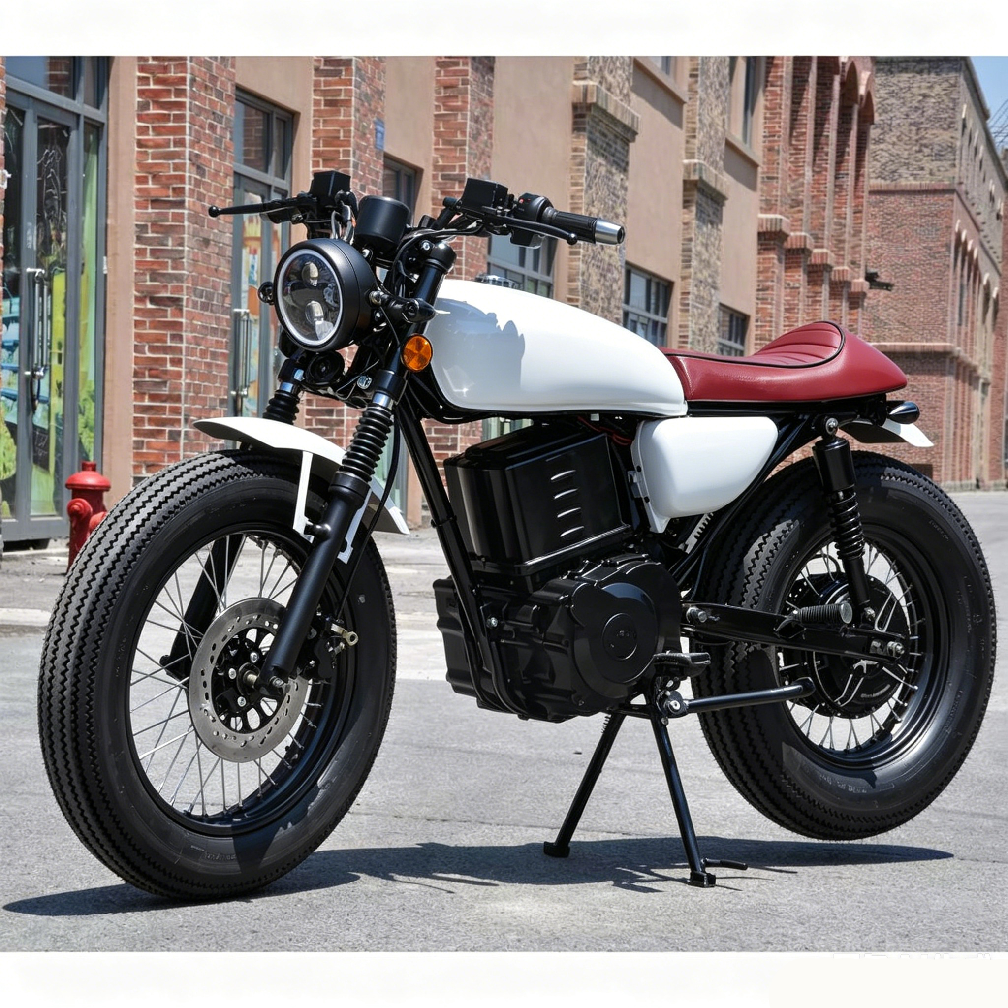 high speed 2000w retro electric motorcycle for adults ckd in india