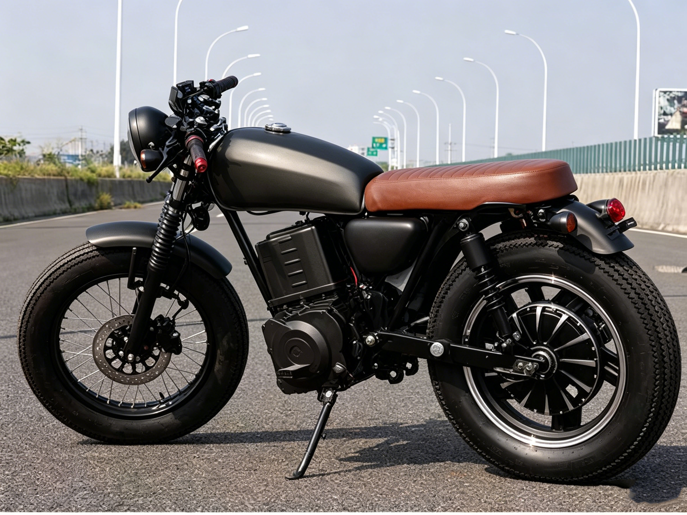 high speed 2000w retro electric motorcycle for adults ckd in india
